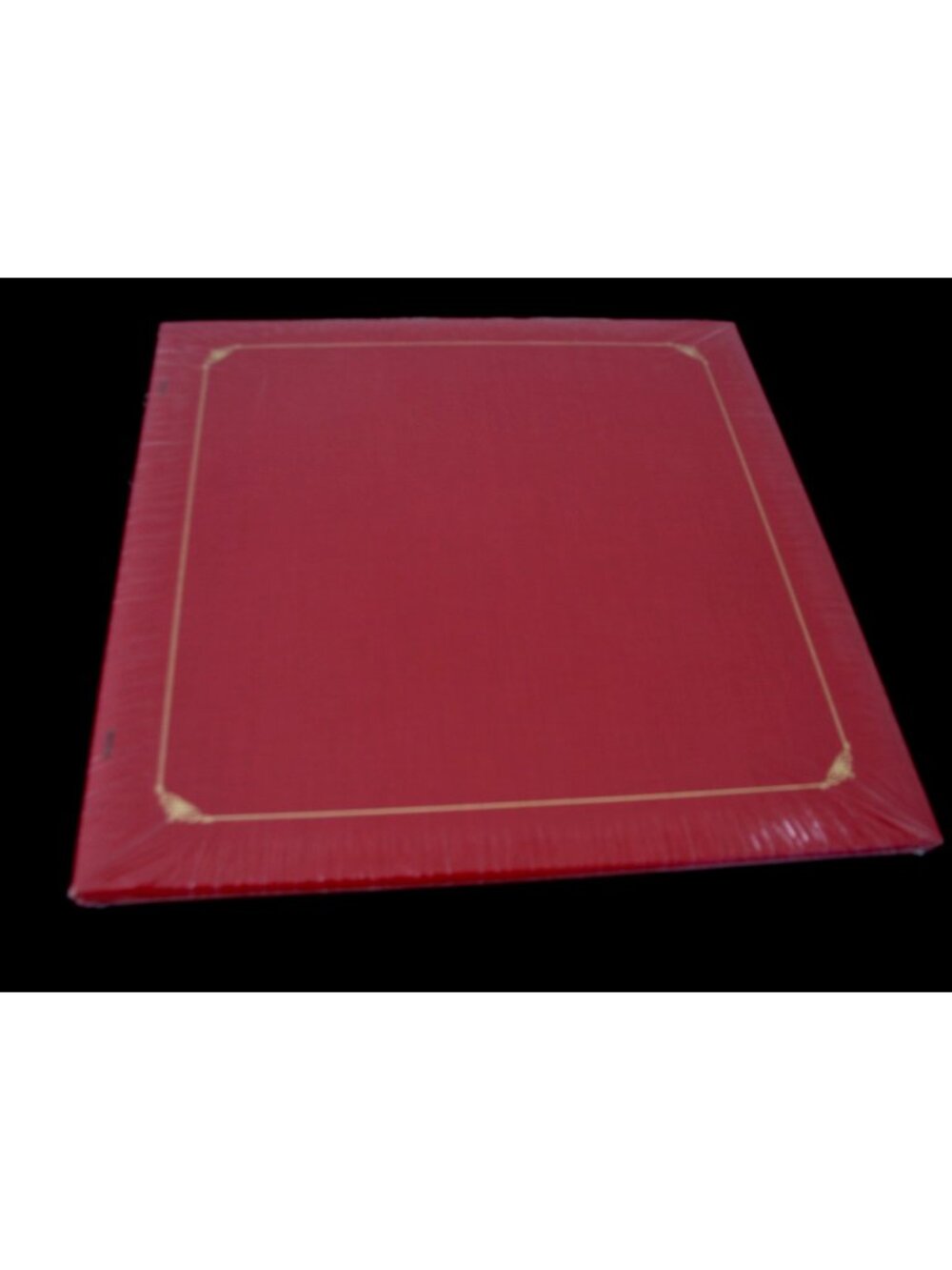 Creative Memories 12x12 Red open spine Album New with straps Cover Holders
